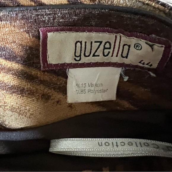 Boho style skirt with faux leather fringe - Picture 4 of 4